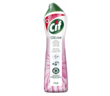 Cif Cream Pink Flower abrazívne čistiace tekutý piesok 500 ml