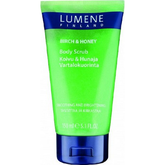 Lumene Birch & Honey Telový peeling 150 ml