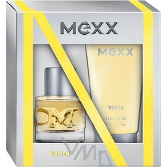 Mexx Woman toaletná voda 40 ml + telové mlieko 150 ml, darčeková sada