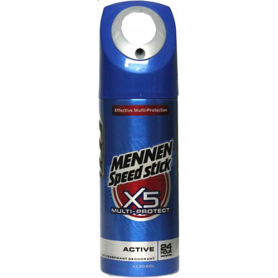 Mennen Speed X5 Multi-Protect deodorant sprej pre mužov 150 ml