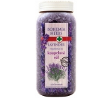 Bohemia Gifts Lavender s extraktom z bylín regeneračnú soľ do kúpeľa 900 g