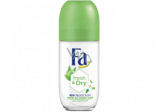 Fa Fresh & Dry Green Tea Sorbet Scent 48h guličkový antiperspirant dezodorant roll-on pre ženy 50 ml