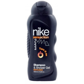 Nike Tum It On 2v1 sprchový gél a šampón pre mužov 300 ml