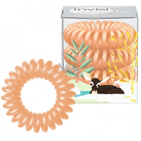 Invisibobble Silky Season Gumička do vlasov marhuľová špirála 3 kusy limitovaná edícia