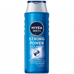 Nivea Men Strong Power šampón pre normálne vlasy 250 ml