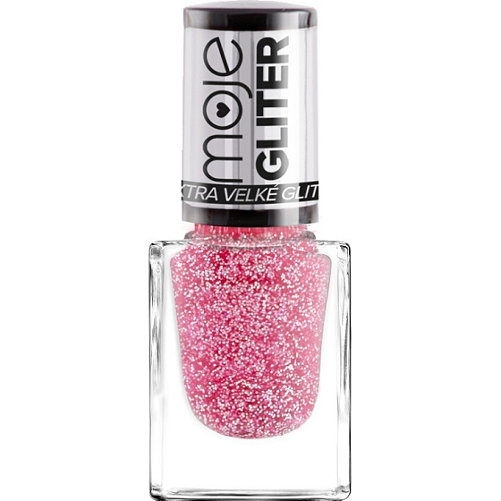 Moja gliter lak na nechty č.10, 12 ml