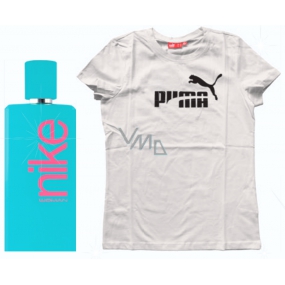 Nike Azure Woman toaletná voda 100 ml + tričko Puma, darčeková sada