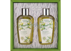 Bohemia Gifts Olivový olejový sprchový gél 250 ml + olejový šampón na vlasy 250 ml, kozmetická sada