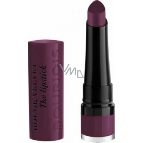 Bourjois Rouge Velvet The Lipstick rúž 20 Plum Royal 2,4 g