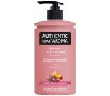 Authentic Toya Aróma Cranberries & Nectarine tekuté mydlo dávkovač 400 ml