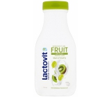 Lactovit Fruit Antiox Pružnosť a starostlivosť kivi a hrozno sprchový gél pre normálnu až suchú pleť 300 ml