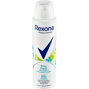 Rexona antiperspirant Modrý mak a Jablko, 150 ml