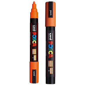 Posca Univerzálny akrylový popisovač 1,8 - 2,5 mm oranžový PC-5M
