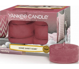 Yankee Candle Home Sweet Home - Ó sladký domov vonná čajová sviečka 12 x 9,8 g