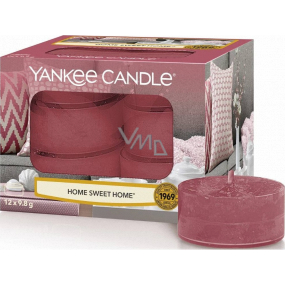 Yankee Candle Home Sweet Home - Ó sladký domov vonná čajová sviečka 12 x 9,8 g