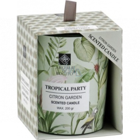 Aroma di Rogito Citron Garden - Citrónová záhrada vonná sviečka sklo 85 x 105 mm 200 g