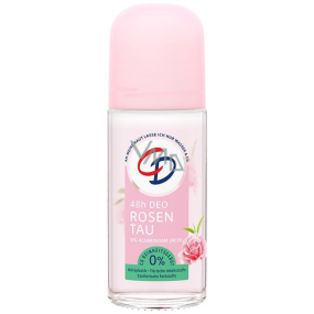 CD Rosentau - Ružový kvet a biely čaj antiperspirant deodorant roll-on pre ženy 50 ml