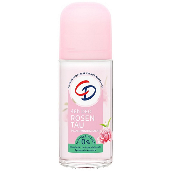 CD Rosentau - Ružový kvet a biely čaj antiperspirant deodorant roll-on pre ženy 50 ml
