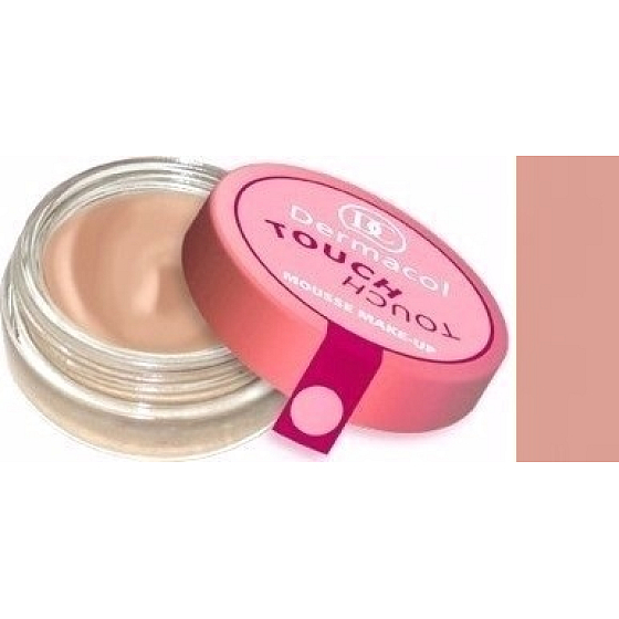 Dermacol Touch Touch Mousse penový make-up odtieň 04 15 g