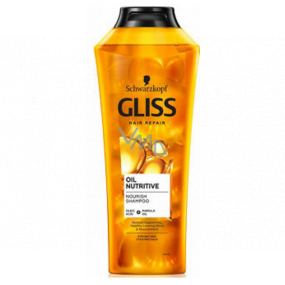 Gliss Kur Oil Nutritive regeneračný šampón na vlasy 250 ml