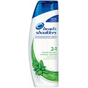 Head & Shoulders mentol 2v1 šampón a balzam na vlasy proti lupinám 400 ml