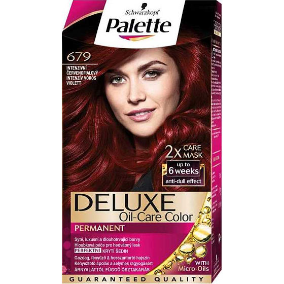 Schwarzkopf Palette Deluxe farba na vlasy 679 Intenzívna červenofialová 115 ml