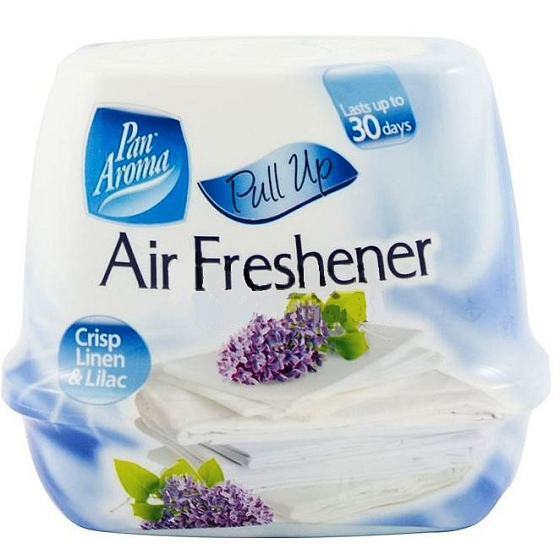 Pán Aróma Pull Up Crisp Linen & Lilac gélový osviežovač vzduchu 200 g