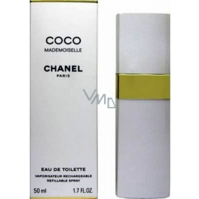 Chanel Coco Mademoiselle toaletná voda plniteľný flakón pre ženy 50 ml s rozprašovačom