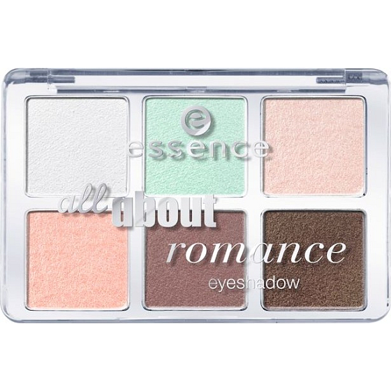 Essence All About Romance Eyeshadow paletka očných tieňov 06 Romance 8,5 g
