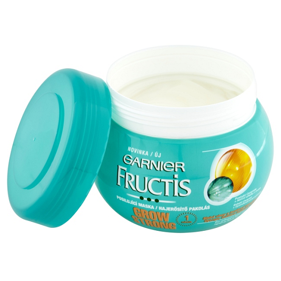 Garnier Fructis Grow Strong posilňujúci maska pre slabé vlasy s tendenciou vypadávať 300 ml