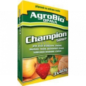AgroBio Champion 50 WP prípravok na ochranu rastlín 3 x 40 g