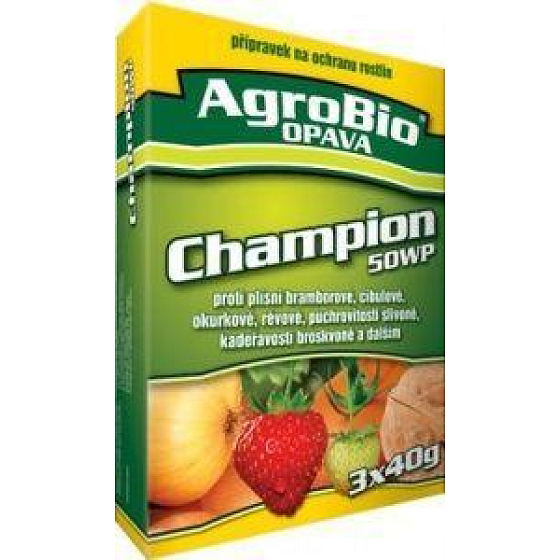 AgroBio Champion 50 WP prípravok na ochranu rastlín 3 x 40 g