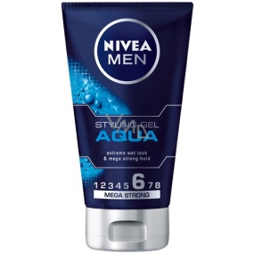 Nivea Men Aqua gél na vlasy s mokrým efektom 150 ml