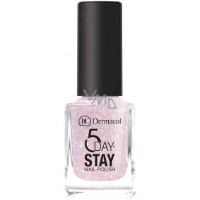 Dermacol 5 Day Stay Dlhotrvajúci lak na nechty 04 Nude Glam 11 ml