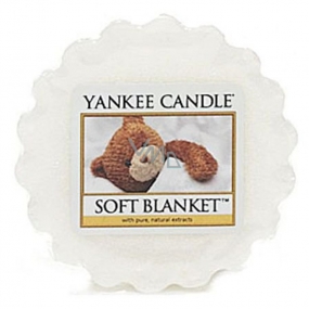 Yankee Candle Soft Blanket - Jemná prikrývka vonný vosk do aromalampy 22 g