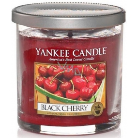 Yankee Candle Black Cherry - Zrelé čerešne vonná sviečka Décor malá 198 g