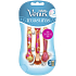 Gillette Venus Treasures Design Edition Orange oranžová pohotová holítka 3 kusy pre ženy