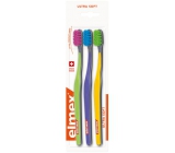 Elmex Swiss Made Ultra Soft ultra mäkká zubná kefka 3 kusy