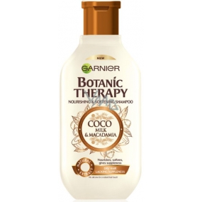 Garnier Botanic Therapy Coco Milk & Macadamia vyživujúci šampón pre suché a hrubé vlasy 250 ml