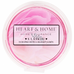 Heart & Home S láskou Sójový prírodný voňavý vosk 27 g