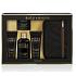 Baylis & Harding Men Čierne korenie a Ženšen 2v1 šampón a sprchový gél 300 ml + toaletné mydlo 150 g + balzam po holení 130 ml + sprchový gel 130 ml + toaletná taška, kozmetická sada pre mužov