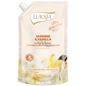 Luksja Essence Jazmín & vanilka tekuté mydlo náhradná náplň 400 ml