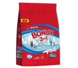 Bonux White Polar Ice Fresh 3v1 prací prášok na biele prádlo 20 dávok 1,5 kg