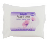 Beauty Formulas Feminine vlhčené obrúsky na intímnu hygienu 20 kusov