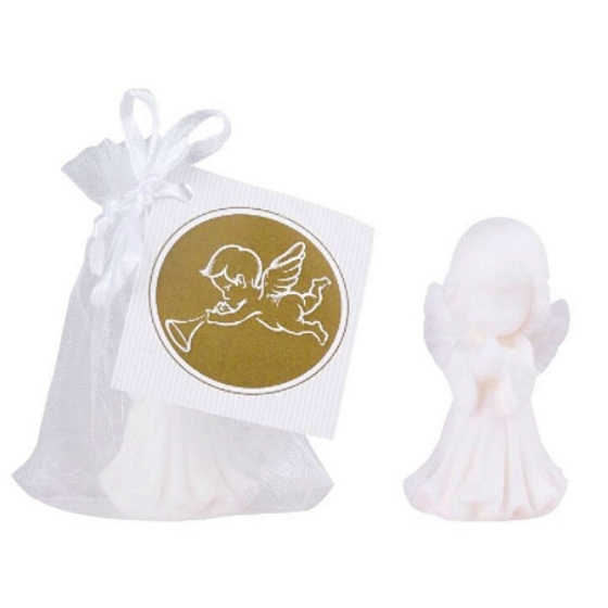 Balineum Soaps Angel Prírodné luxusné glycerínové mydlo s vôňou bavlny 25 g
