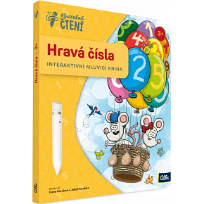 Albi Kúzelné čítanie Interaktívna kniha Hravé čísla, od 3 rokov