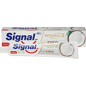 Signal zubná pasta Nature Elements Integral 8 Coco White, 75 ml