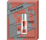 Bruno Banani Magnetic Woman parfumovaný dezodorant 75 ml + sprchový gél 50 ml, kozmetická sada pre ženy