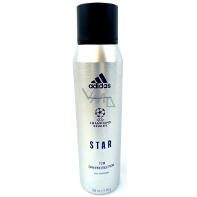 Adidas UEFA Champions League Star antiperspirant sprej pre mužov 150 ml