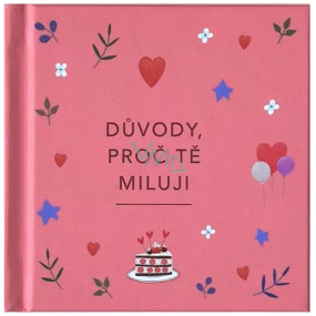 Albi Minikniha Dôvody, prečo ťa milujem 10,4 x 10,4 cm 56 strán